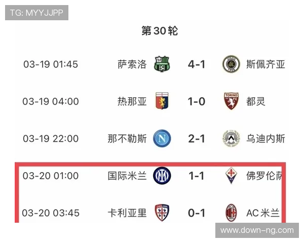 国际米兰豪取四连胜领跑积分榜,对阵强队战绩成争冠隐忧